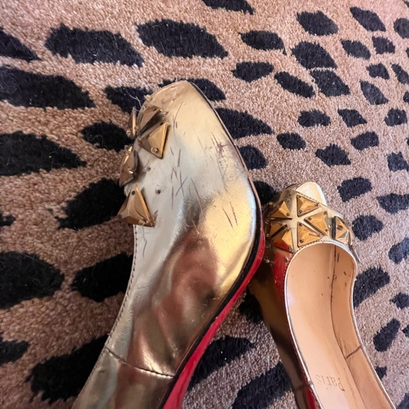Designer inspired gold pumps size euro 40 - Picture 10 of 14